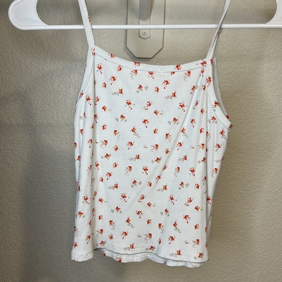 Floral crop tank top - Picture 2 of 2